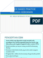 Evidence Based Practice Dibidang Kebidanan