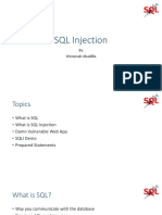 SQL Injection