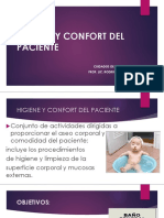 Higiene y Confort Del Paciente