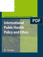 Michael Boylan International Public Health Policy and Ethics International Library of Ethics, Law, and The New Medicine