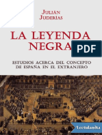 La Leyenda Negra - Julian Juderias