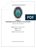 Paradigmas de Desarrollo de Software