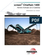 Ficha Tecnica Esp. Powerscreen Chieftain 1400