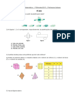 Revisional de Matemática 6º Ao 1º Ano Adriana