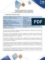 Syllabus de Curso Procesos Industriales