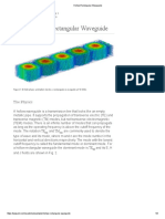 Hollow Rectangular Waveguide