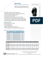 Antishiphon Valve