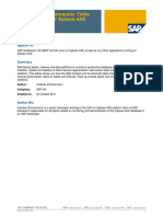 DBA Cockpit Automatic Table Maintenance For Sybase ASE PDF