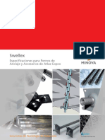 Swellex Rock Bolts Specifications 