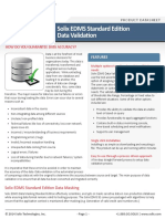 Solix Enterprise Data Management Suite Standard Edition Data Validation