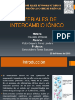 Materiales de Intercambio Iónico