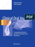 Clinical Oral Anatomy A Comprehensive Review For Dental Practitioners and Researchers