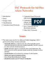 Chapter 6: MAC Protocols For Ad-Hoc Wireless Networks