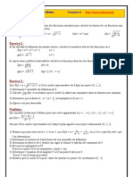 Etude Fonctions Numeriques