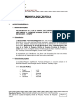 Memoria Descriptiva Buenos Aires