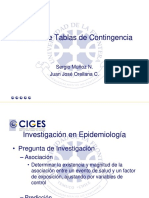 Análisis de Tablas de Contingencia