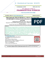 Preliminary Phytochemical and GC MS Analysis of Different Extracts of Sphaeranthus Indicus Leaves