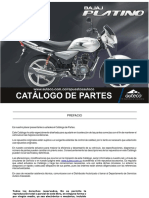 PLATINO 100 Catalogo de Partes