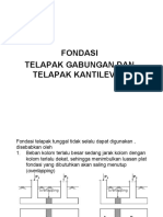 Fondasi Telapak Gabungan & Telapak Kantilever (Unknown)