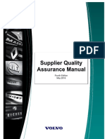 Volvo Supplier Quality Assurance Manualpdf