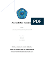 Makalah Hematologi PDF