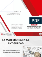 Historia de La Matemática