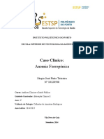 Caso Clínico: Colheitas de Sangue em Doentes Com Anemia Ferropénica.