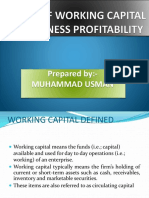 Working Capital