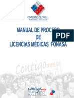 Manual de Proceso de Licencias Medicas Fonasa