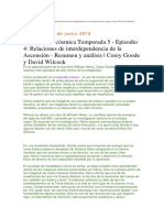 Divulgación Cósmica Temporada 5 Episodio 4 Relaciones de Interdependencia de La Ascensión Resumen y Análisis