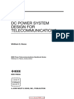 DC Power System Design For Telecommunications