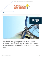 Parabolic Trough Collectors For Solar Thermal Power - Powered by The Sun