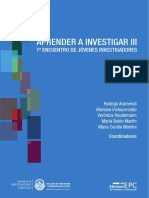 Aprender A Investigar III