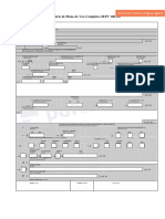 Formulário Plano de Voo Editável