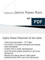 Hydro Electric Power Plant: MP Scenario