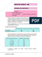 Cours Et Exercice Corrigé de Calcul Salaire Net Et de l'IR Salarial Au MAROC