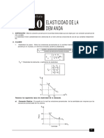 Elasticidad Precio de La Demanda