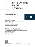 Lewis H.R., Papadimitriou C.H. Elements of The Theory of Computation (2ed., PH, 1998) (ISBN 013262478