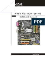 MSI P965 Platinum Manual PDF