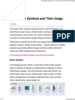 P&ID Boiler Symbols and Their Usage