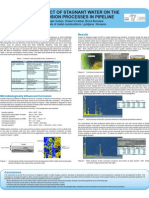 Poster The Impact of Stagnant Water On The Corrosion Processes in Pipeline