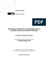 Rebranding - Fundamentos e Possibilidades para A Evolução de Marcas Na Indústria Da Moda