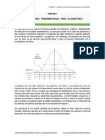 Distribuciones Fundamentales para El Muestreo.