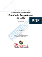 Economic Environment in India (B.com) P-2