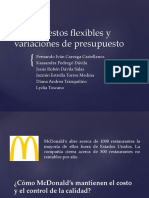 Presupuestos Flexibles y Variaciones. Equipo 1