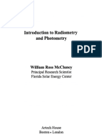 Introduction To Radiometry and Photometry