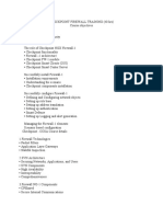 Checkpoint Firewall Training