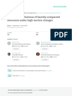 Mechanical Behaviour of Heavily Compacted Bentonite Under High Suction Changes