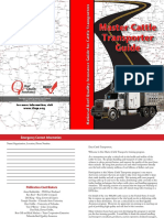 Master Cattle Transporter Guide