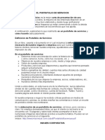 Portafolio de Servicios